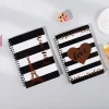 24PCS Loving Heart B5 / A5 / A6 / A7 Girls Portable Writing Paper Notebooks Diary Meeting Stationery Gift