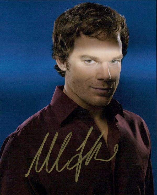 Michael C. Hall (Dexter) signed authentic 8x10 Photo Poster painting COA