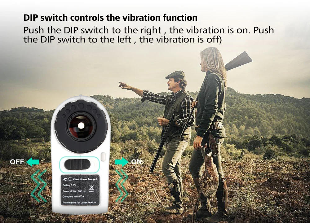 ohhunt® Multifunction Laser Rangefinders 6X 600M Monocular