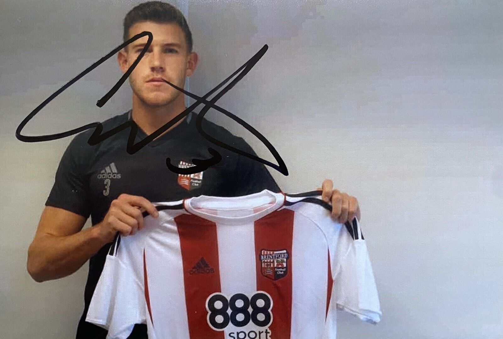 Callum Elder Genuine Hand Signed Brentford 6X4 Photo Poster painting, See Proof 2