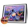 5D DIY Diamond Painting Kit Cartoon Donkey Full Square Drill Wall (45X60CM)