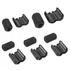 50Pcs Clip-on Ferrite Ring 3.5mm/5mm/7mm/9mm/13mm Core Bead Choke RFI EMI Filter