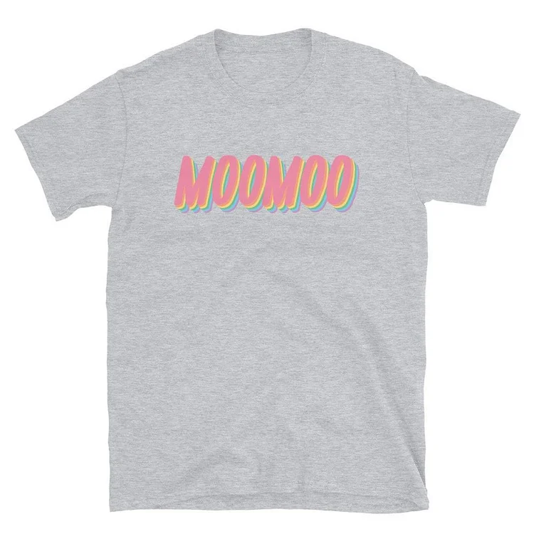 Mamamoo Fandom Moomoo Short-sleeve Unisex T-shirt Fan Made 