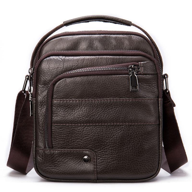 Unique Design Soft Leather Casual Shoulder Bag Durable Crossbody Bag