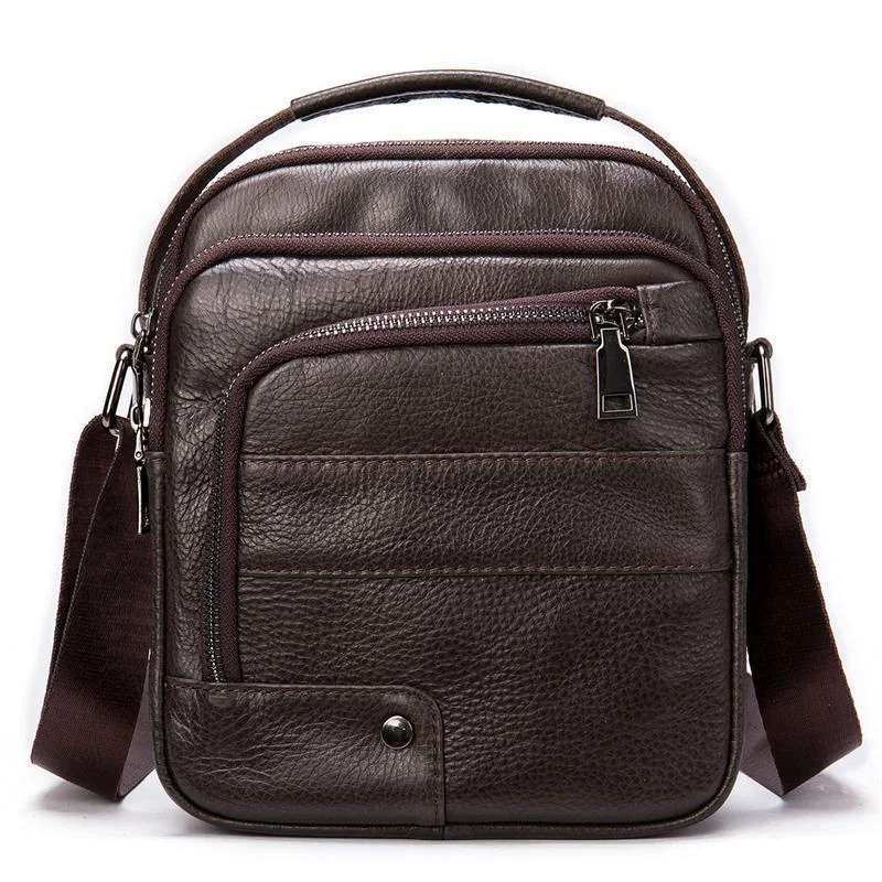 Unique Design Soft Leather Casual Shoulder Bag Durable Crossbody Bag