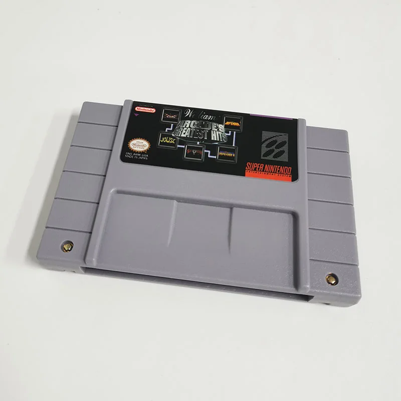 Arcade's Greatest Hits SNES For Super Nintendo Entertainment System - 16 Bit US Version Game Cartridge