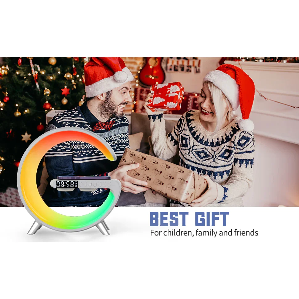 Wireless Charger Atmosphere Lamp (With 120W Fast Charging Plug）