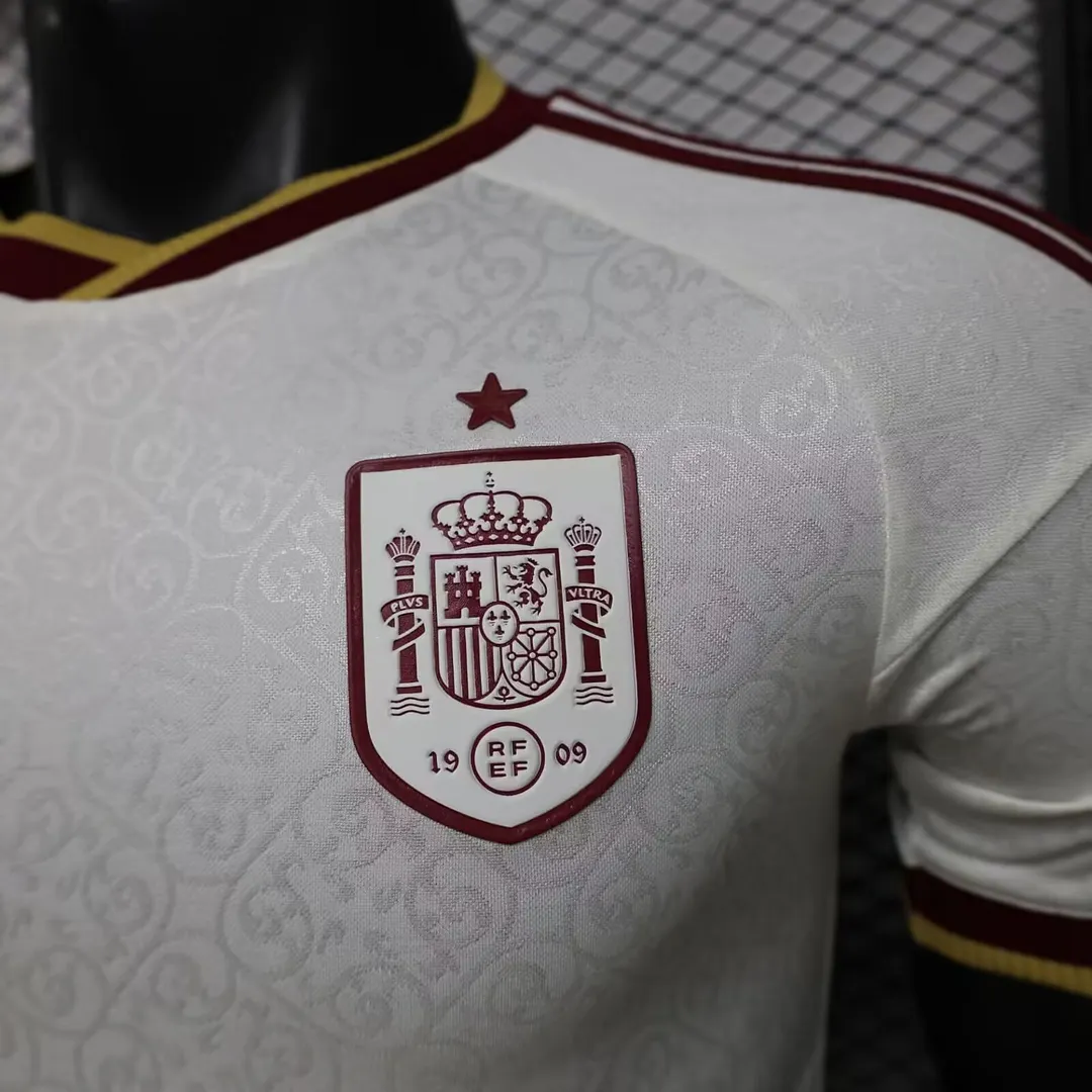 2026 Spain Away Player Version Men's Football T-Shirt