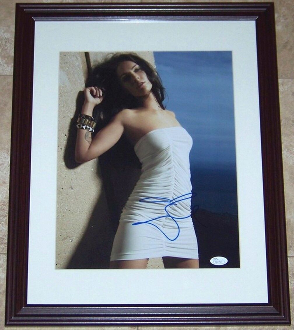 1 TIME SUPER SALE! Megan Fox Signed Autographed Auto Framed 11x14 Photo Poster painting JSA COA!