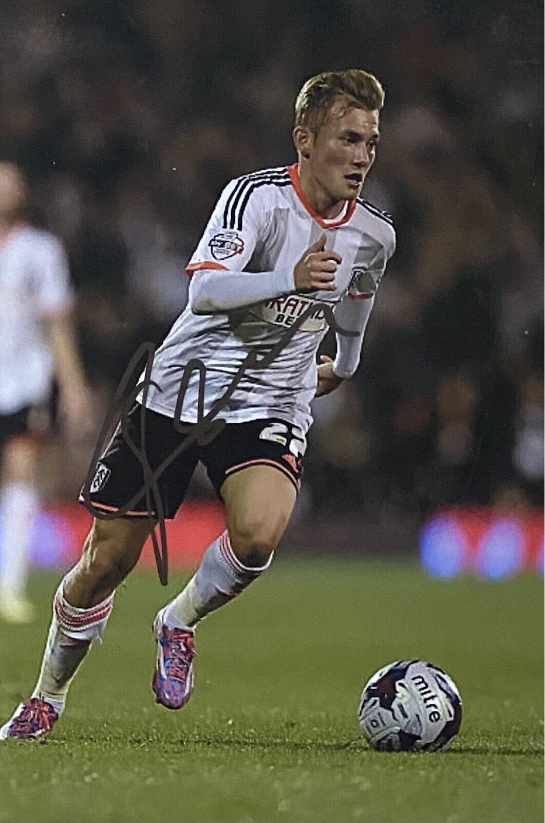 George Williams Genuine Hand Signed Fulham 6X4 Photo Poster painting 2