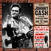 3PCS Johnny Cash Musician - Metal Tin Signs Set(8*12Inch)
