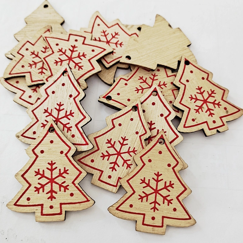 Factory Direct Crafts Creative Wooden Christmas Gift Interior Decorations Home Pendant DIY Accessories