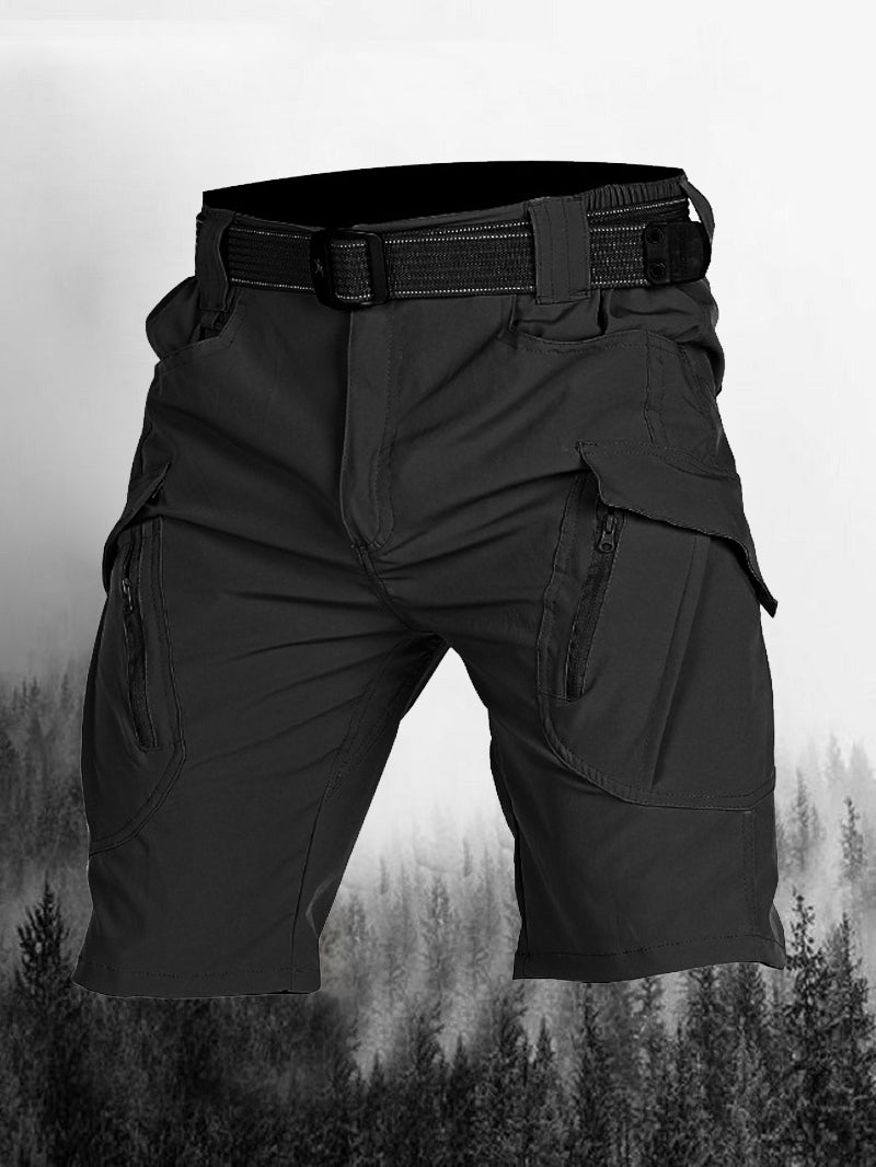 Men's Outdoor Quick-Drying Breathable Multi-Pocket Work Pants Shorts