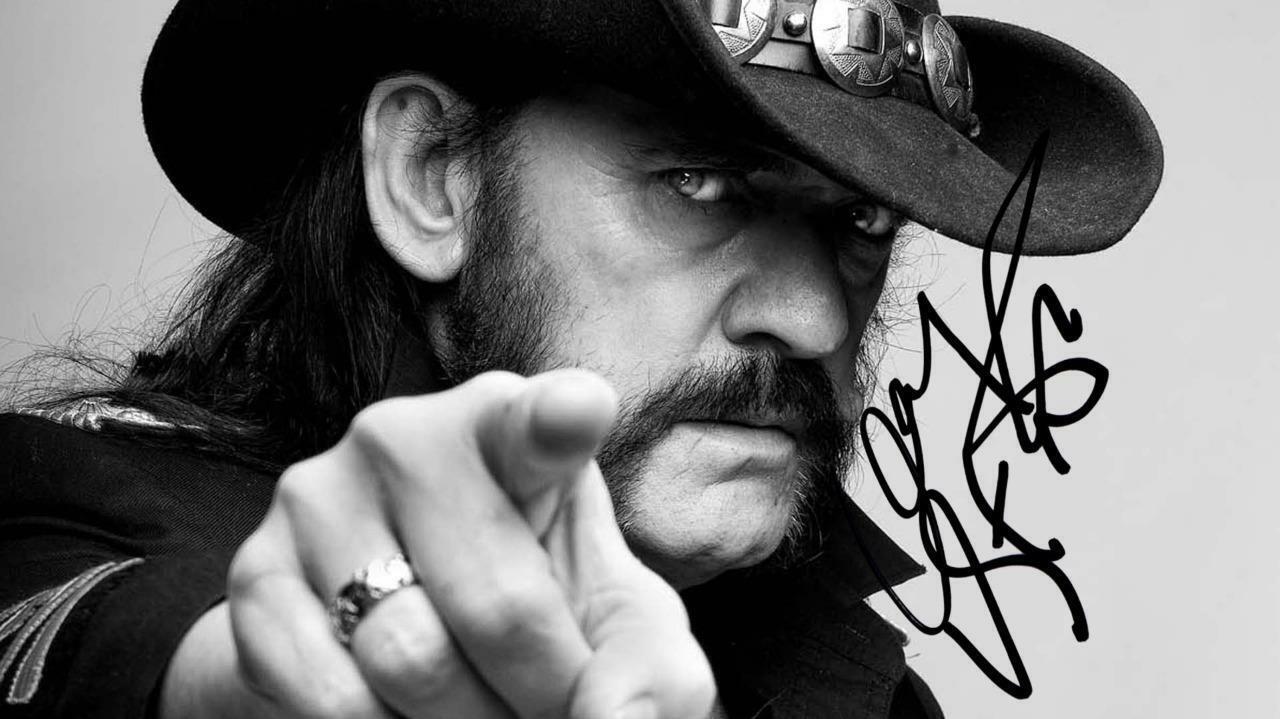 Ian Lemmy Kilmister Motorhead SIGNED AUTOGRAPHED 10 X 8