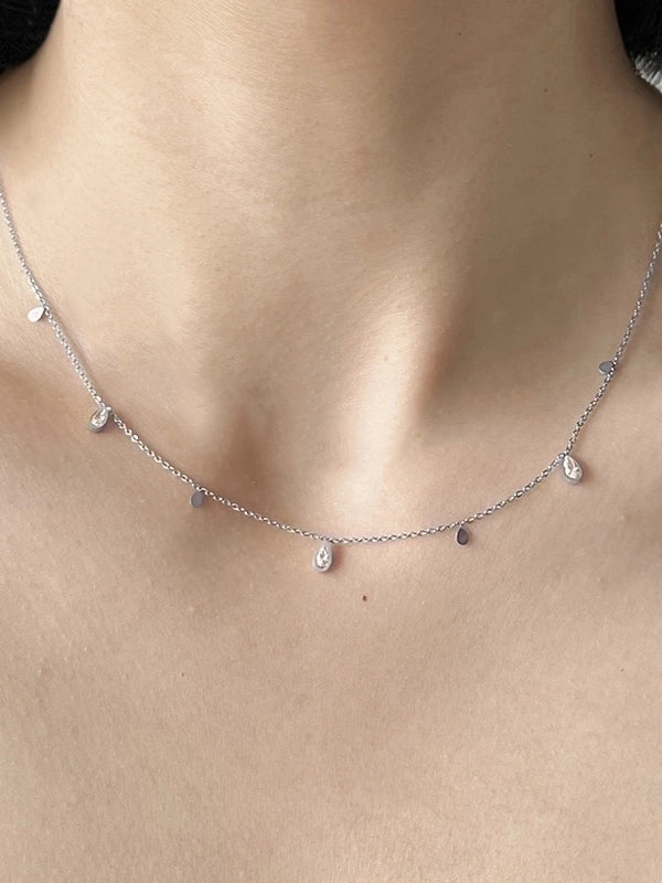 Minimalist Round Stainless Steel Necklace