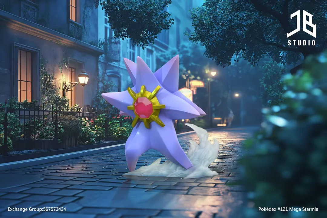 JB Studio - ポケモン図鑑 No.037 メガスターミー ポケットモンスター