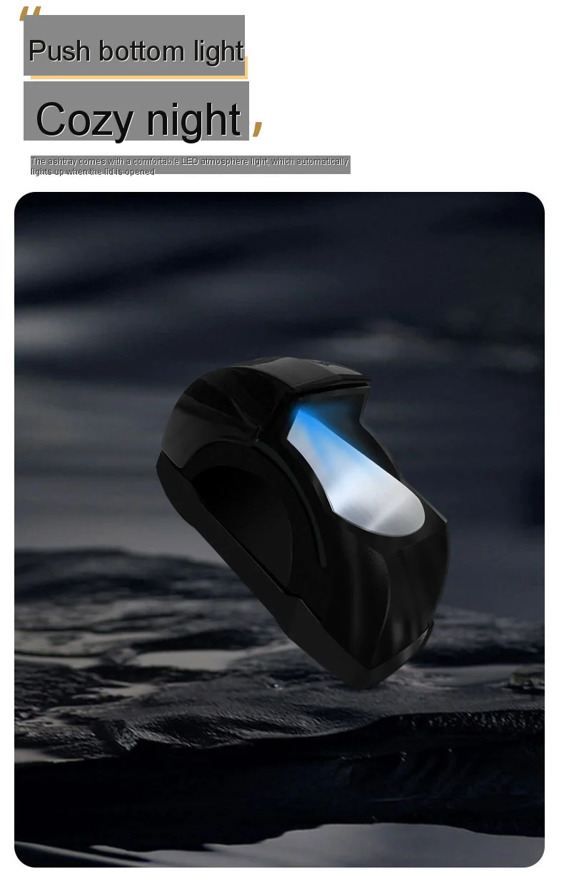 Car Ashtray with Lid-late model Car door Automotive Ashtray,Portable Ash Tray for Car