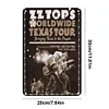 ZZ Top - Panneaux en &eacute;tain m&eacute;tallique(20*30cm/30*40cm) - Musique