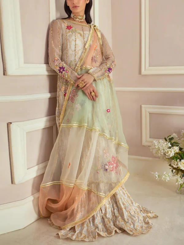 Color Matching Temperament Mesh Vacation Ladies Suit