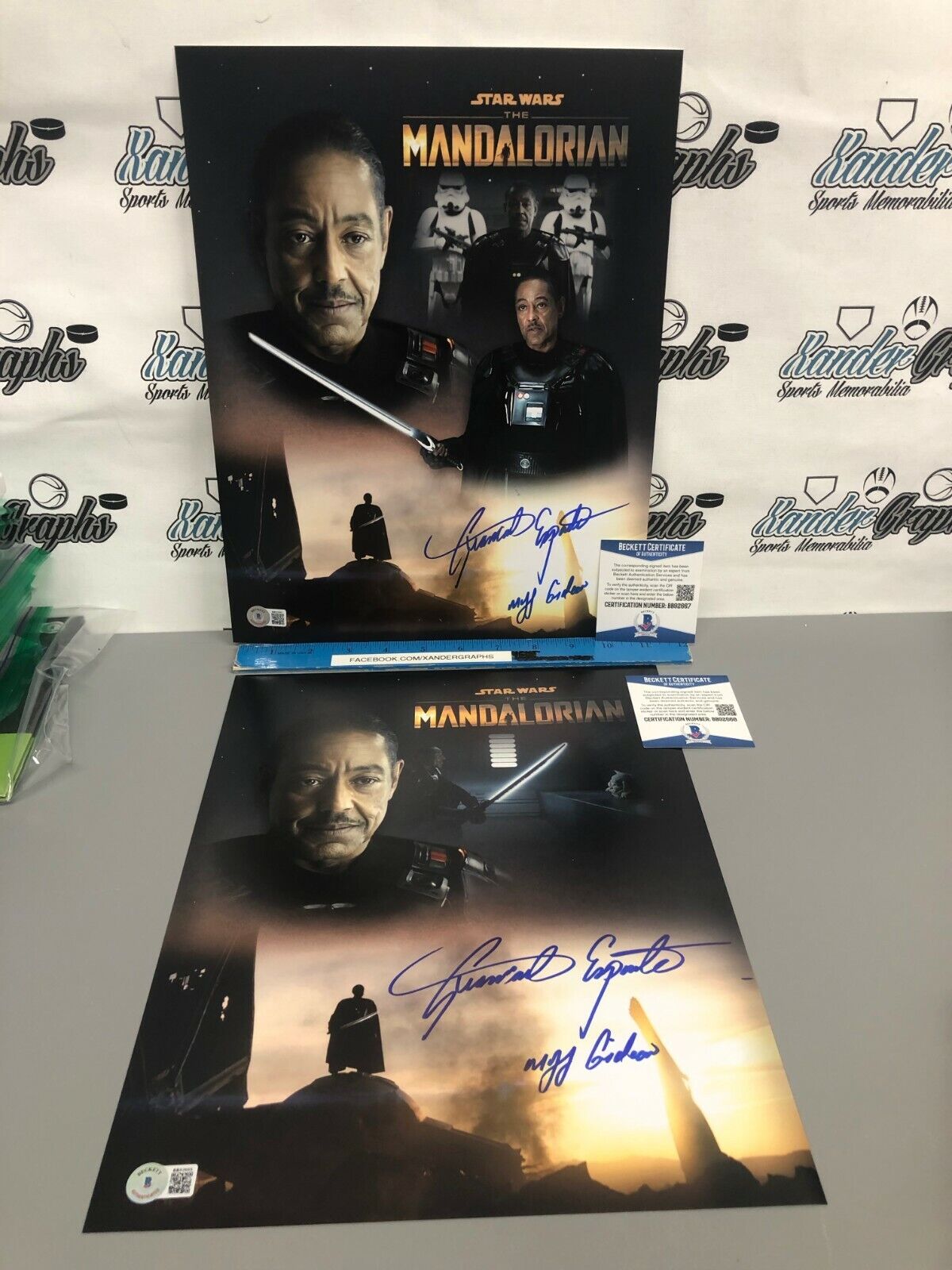 Pick (1): GIANCARLO ESPOSITO SIGNED AUTOGRAPHED 11X14 Photo Poster painting-BECKETT COA BAS