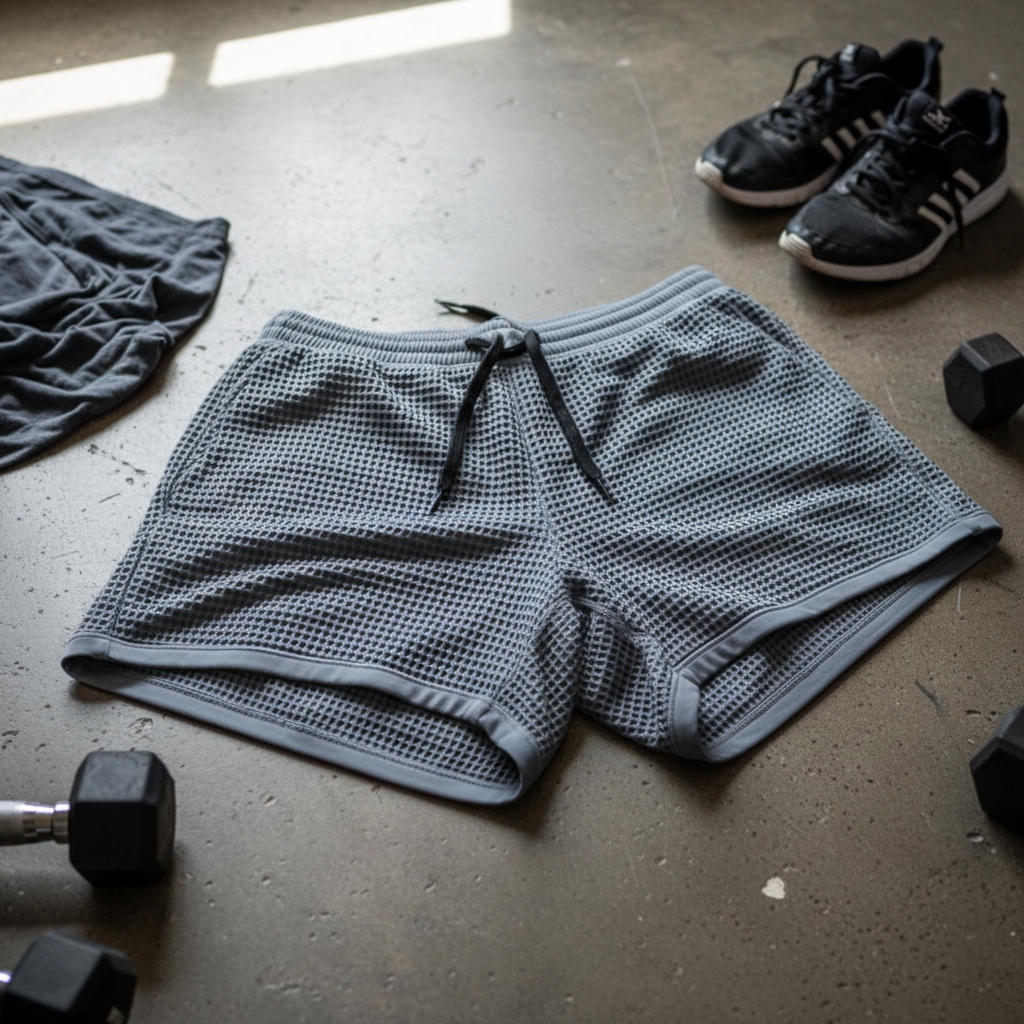 Men's Waffle Shorts-inspireuse