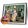 Diamond Painting -DIY Round Drill Court Lady(50*40 CM)