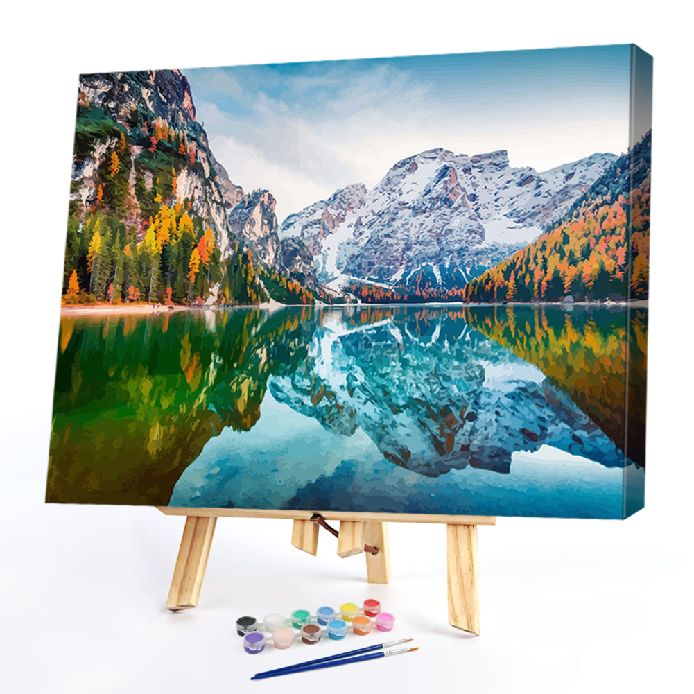 

40*50CM Paint By Numbers-Mountain, 501 Original