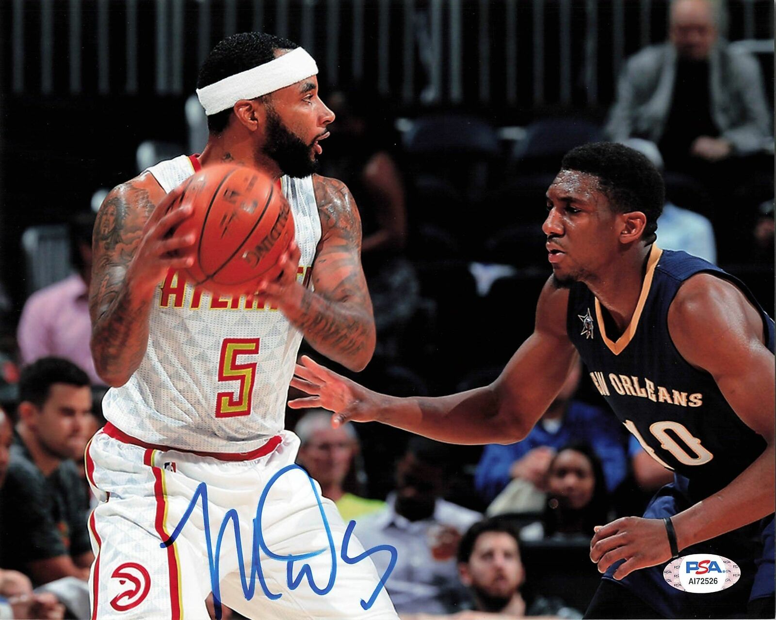 MALCOLM DELANEY signed 8x10 Photo Poster painting PSA/DNA Autographed Atlanta Hawks