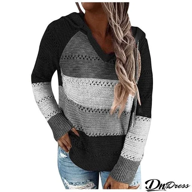 Long Sleeves Hooded Sweater