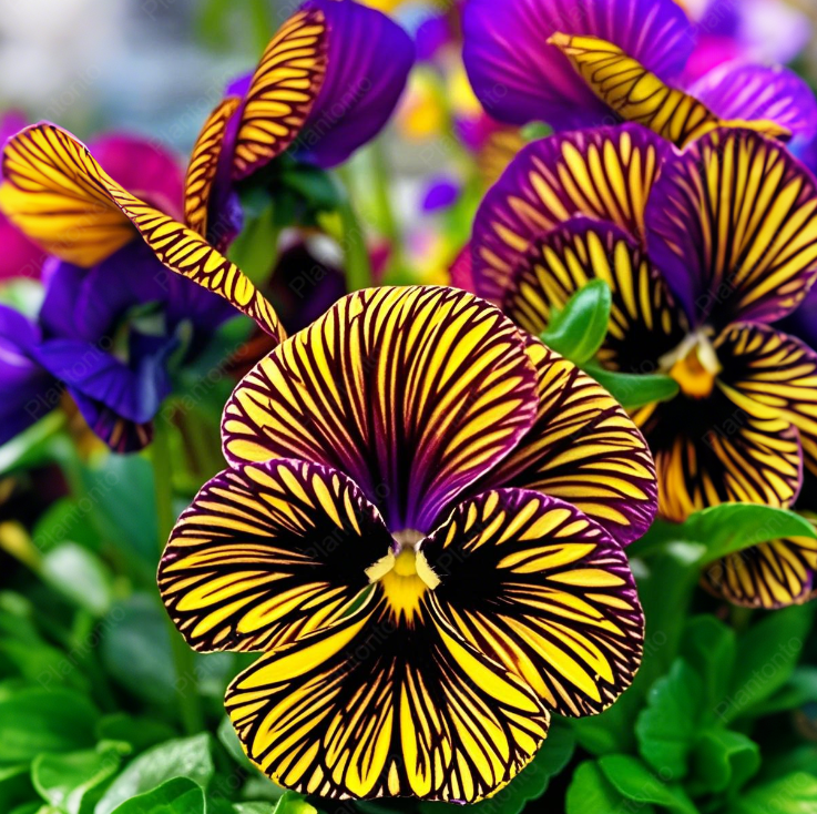 Striped Pansy Seeds