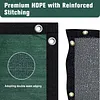 [US Local Warehouse] 4ft X 455ft Garden Privacy Fence 90% Blockage Fence Privacy Screen with Reinforced Bindings and Metal Grommets for Outdoor Wall Garden Yard Pool Deck