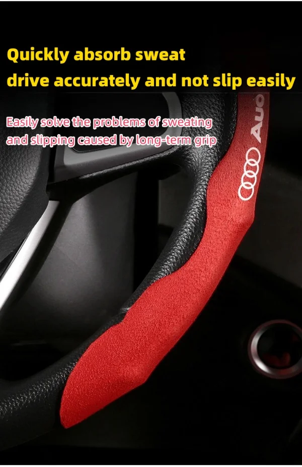 Four Seasons Universal Ultra-thin Anti-skid Car Steering Wheel Cover