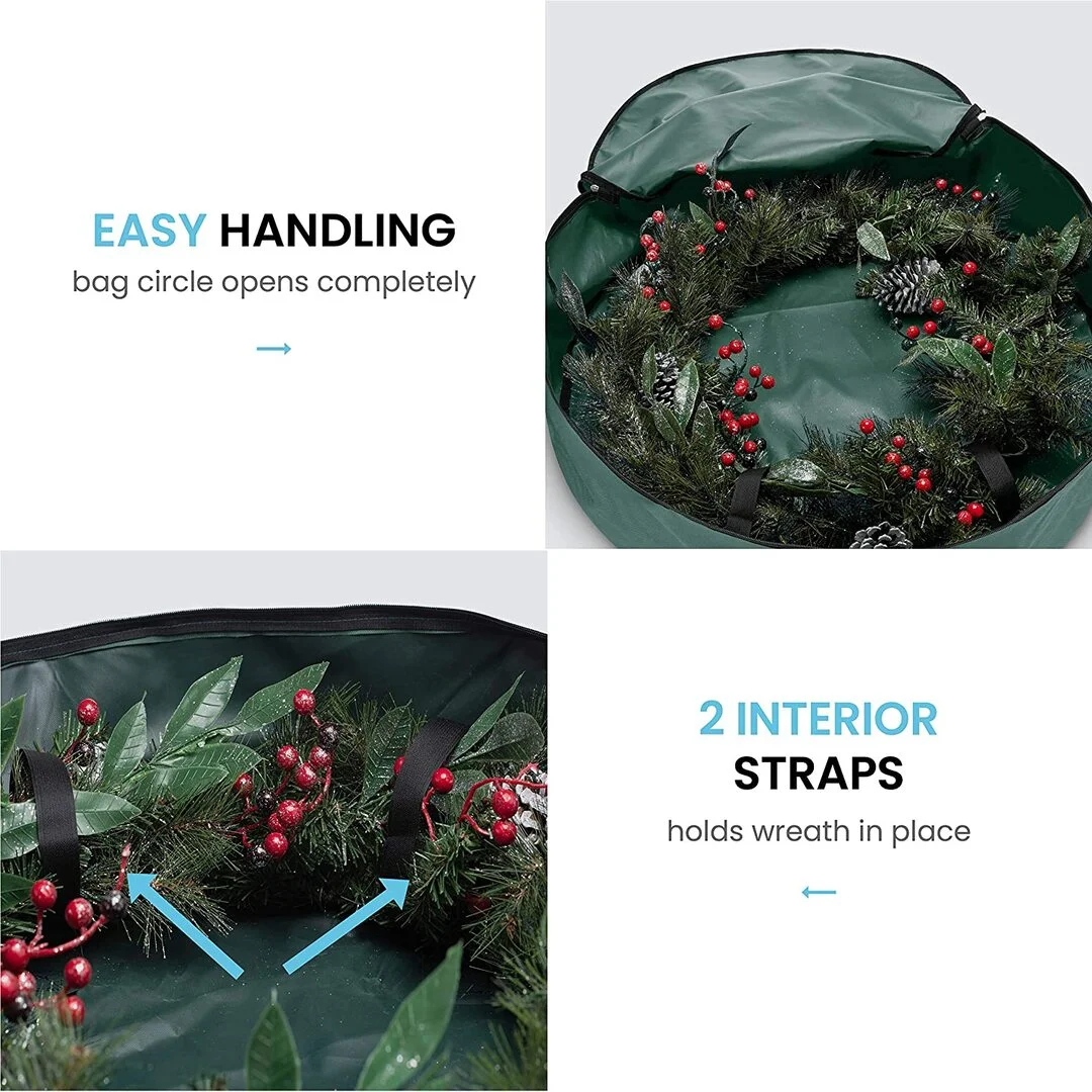 Waterproof Artificial Wreath Storage Bag