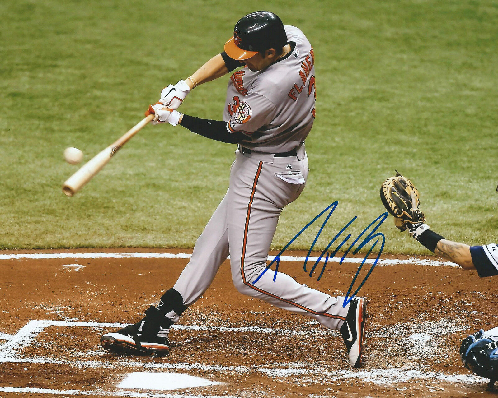 **GFA Baltimore Orioles *RYAN FLAHERTY* Signed 8x10 Photo Poster painting R2 COA**