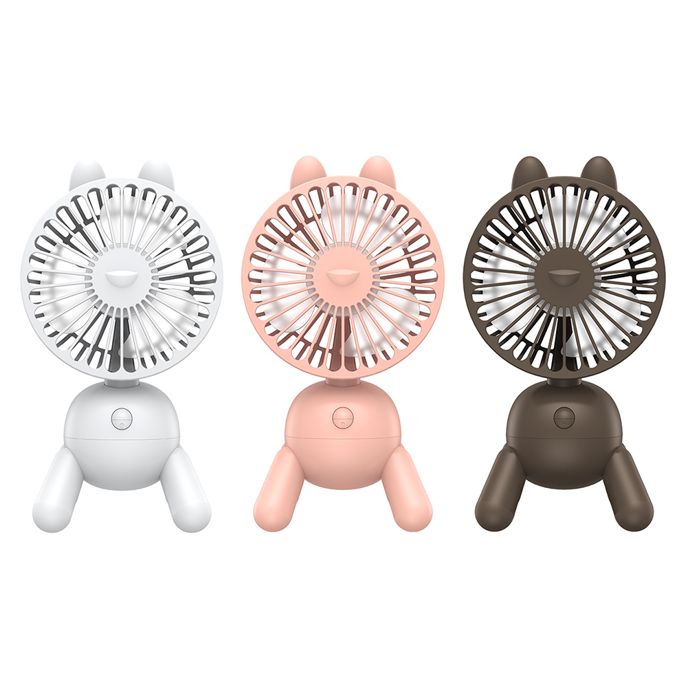 

Appliances Desktop Fan Portable Cooling USB Rechargeable Mini Handheld Fan, Pink, 501 Original