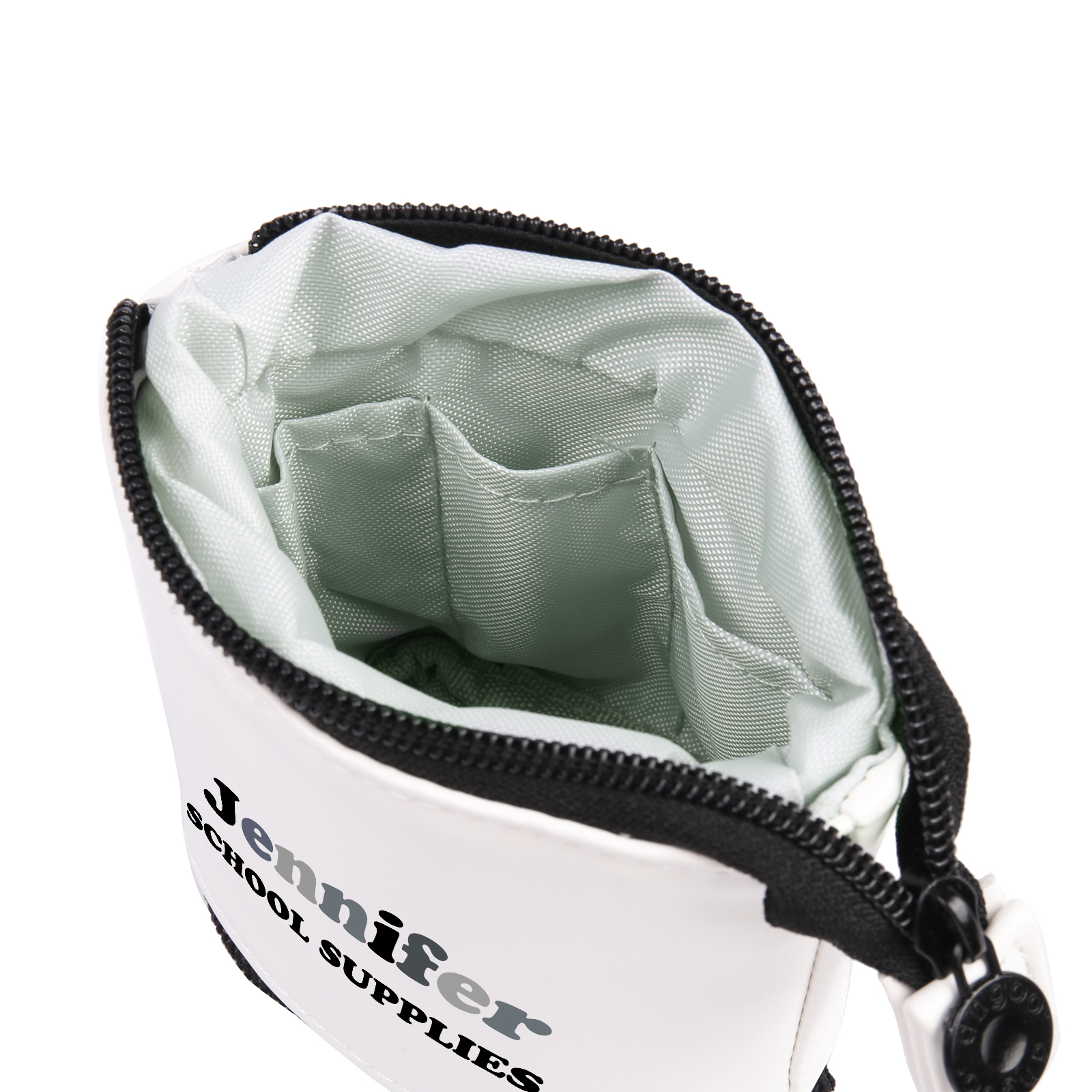 Astuccio per matite personalizzato con 2 testi per scuola elementare bambini