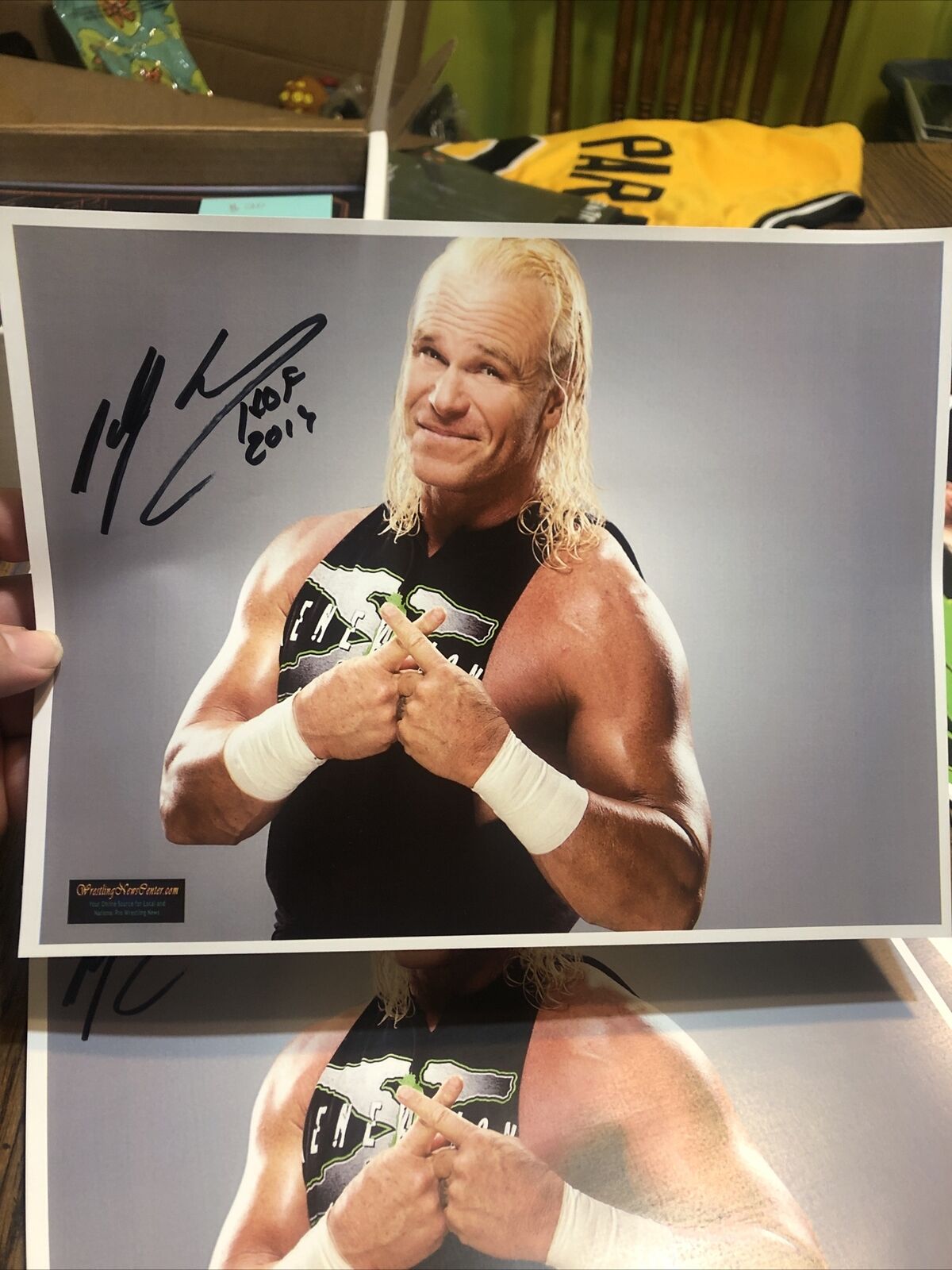 WWE Star Billy Gunn Autographed 8.5x11 W/COA AEW HOF Picture # 3