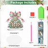(US Local)Christmas Tree Print DIY Diamond Painting Tabletop Ornaments Decorations