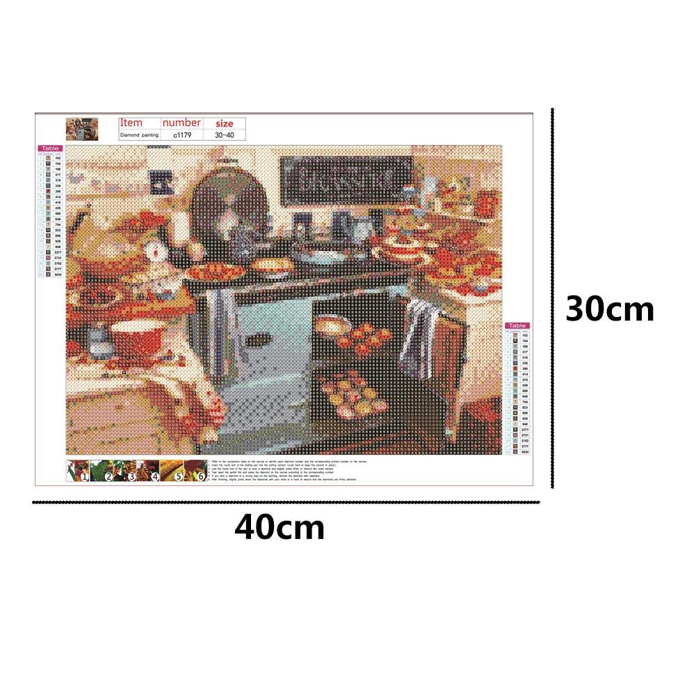 Diamond Painting Full Round Kitchen