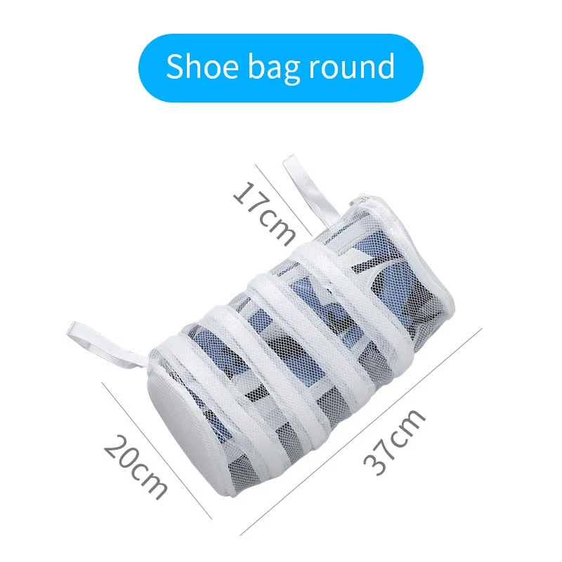 1Pcs Shoes Washing Hanging Bag Dry Sneaker Mesh Laundry Bags Home Using Clothes Washing Net Bag Shoes Protect Wash bag