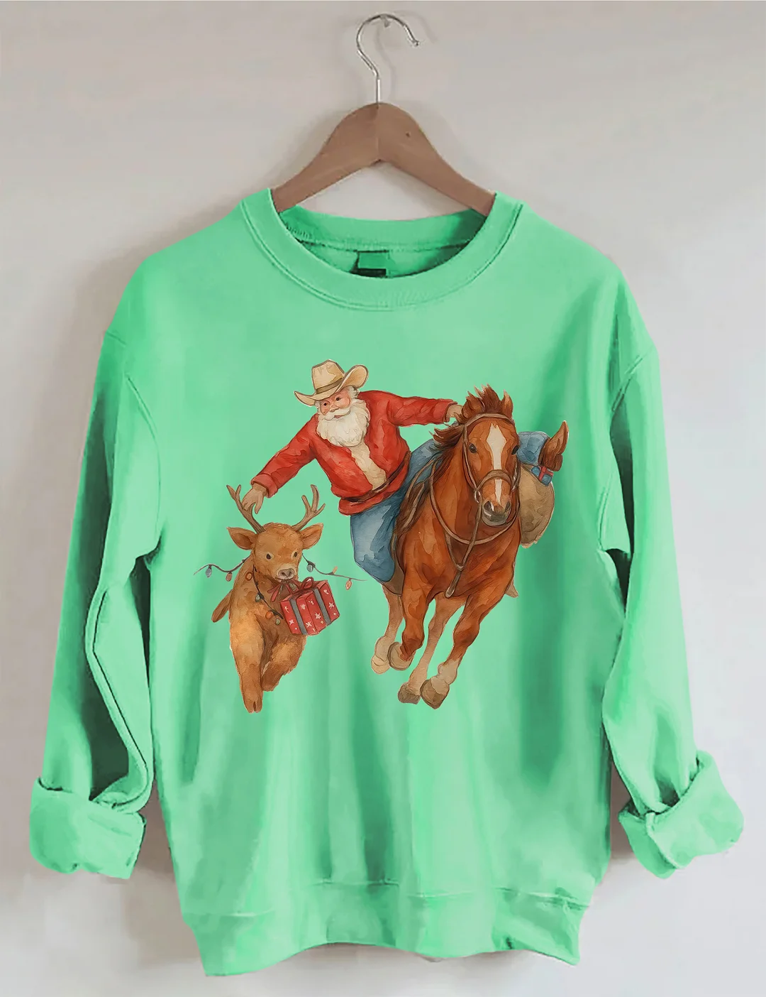 Western Christmas Sweatshirt