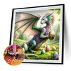 Diamond Painting-DIY Full Round Drill Dragon(40*40 CM)