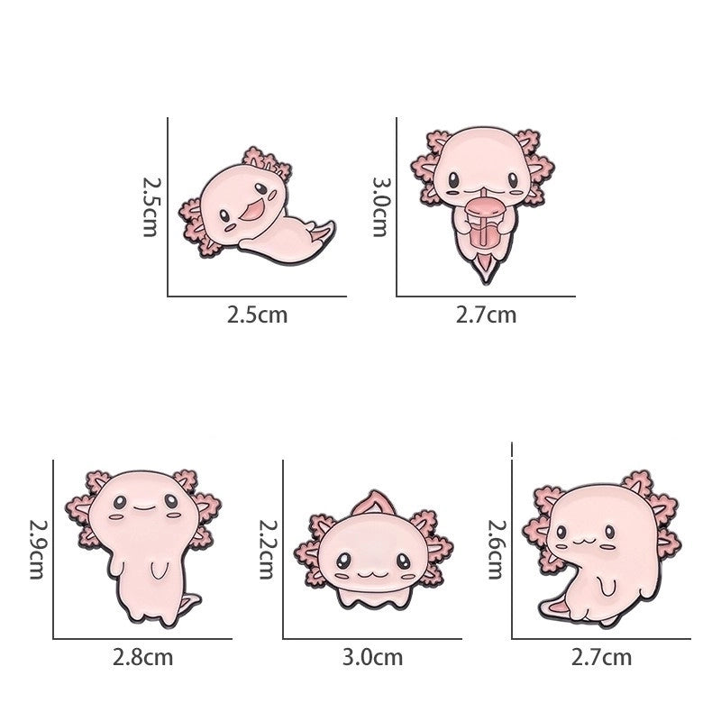 Cartoon Style Cute Animal Alloy Stamping Stoving Varnish Plating Women’s Brooches