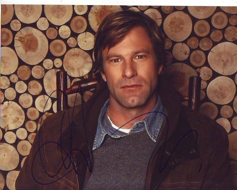 Aaron eckhart signed autographed 8x10 Photo Poster painting