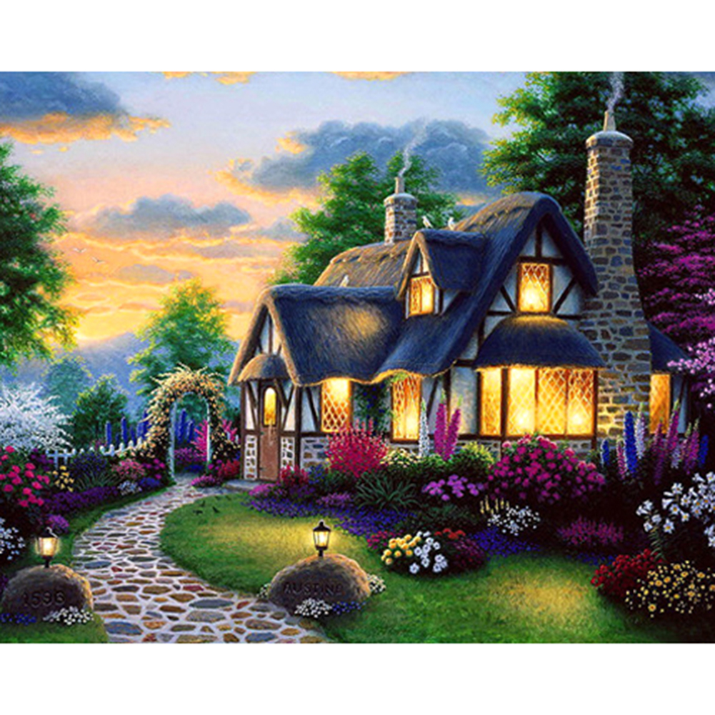 

Country House - Square Drill Diamond Painting - 40*50CM, 501 Original