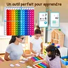 Cartes flash math&eacute;matiques et tableau Pop Fidget