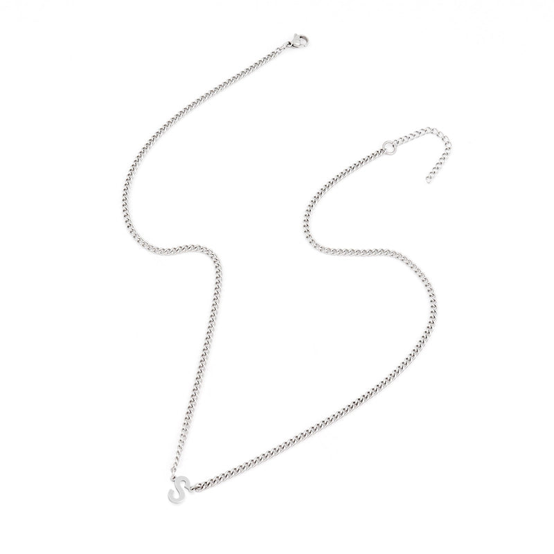 Minimalist Classic Style Letter 201 Stainless Steel 304 Stainless Steel Men’s Pendant Necklace Men Pendant Necklaces