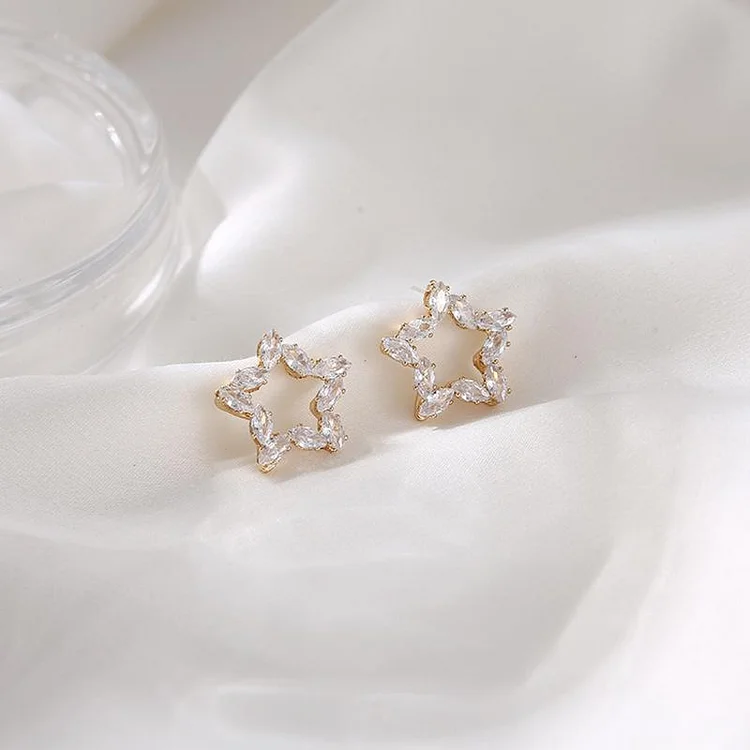 Pretty Zircon Earrings