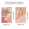 2Pcs Artistic Pattern Diamond Painting Placemat DIY Art Placemat for Table Decor