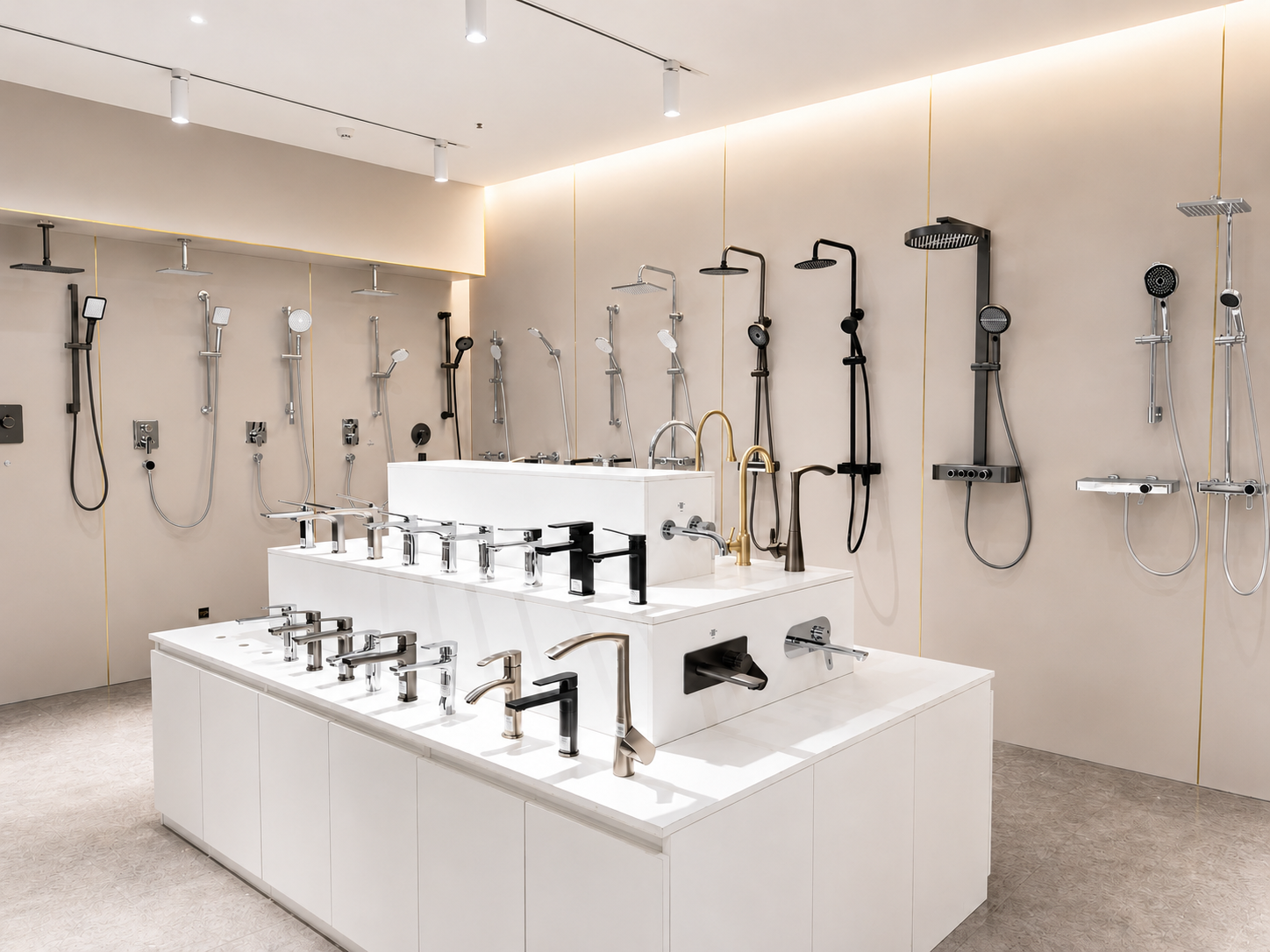 Shower & Faucet Area